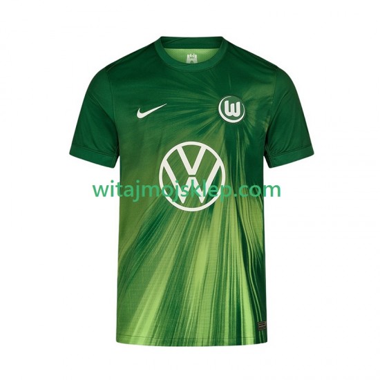 Koszulka VfL Wolfsburg Męska Stroje Domowe 2025-2026 Krótkie Rękawy
