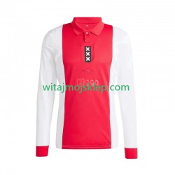 Koszulka AFC Ajax Anniversary Męska Stroje Domowe 2024-2025 Długie Rękawy