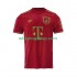 Koszulka Bayern Monachium 125th Anniversary Red Męska Stroje Domowe 2024-2025 Krótkie Rękawy