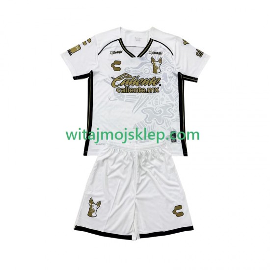 Koszulka Club Tijuana Dziecięca Stroje Wyjazdowe 2024-2025 Krótkie Rękawy