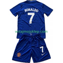 Koszulka Manchester United Cristiano Ronaldo 7 2009 Retro Dziecięca Trzeci Strój 2008 Krótkie Rękawy