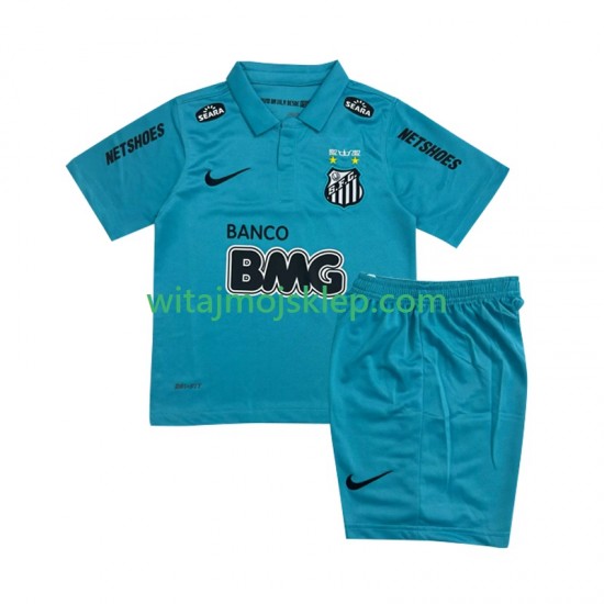 Koszulka Santos FC 2012 Retro Dziecięca Trzeci Strój 2011 Krótkie Rękawy