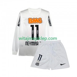 Koszulka Santos FC Neymar JR 11 2012 Retro Dziecięca Stroje Domowe 2011 Długie Rękawy