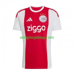 Koszulka AFC Ajax Męska Stroje Domowe 2026-2027 Krótkie Rękawy Koszulka AFC Ajax Męska Stroje Domowe 2026-2027 Krótkie Rękawy