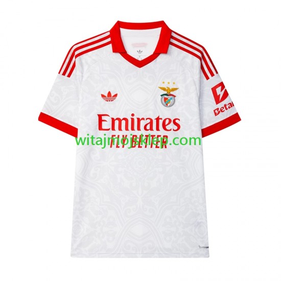 Koszulka Benfica Męska Stroje Wyjazdowe 2026-2027 Krótkie Rękawy