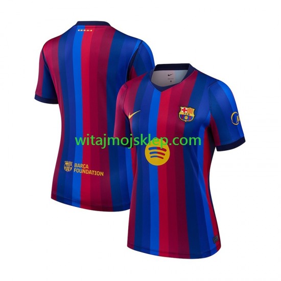 Koszulka FC Barcelona Damska Stroje Domowe 2026-2027 Krótkie Rękawy