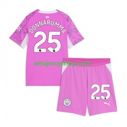 Koszulka Manchester City Gianluigi Donnarumma Bramkarskie Dziecięca Stroje Wyjazdowe 2026-2027 Krótkie Rękawy