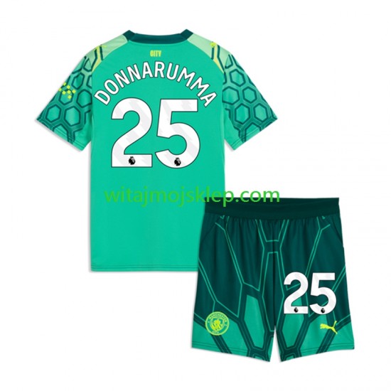 Koszulka Manchester City Gianluigi Donnarumma Bramkarskie Dziecięca Stroje Domowe 2026-2027 Krótkie Rękawy