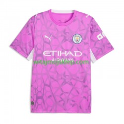 Koszulka Manchester City Bramkarskie Męska Stroje Wyjazdowe 2026-2027 Krótkie Rękawy