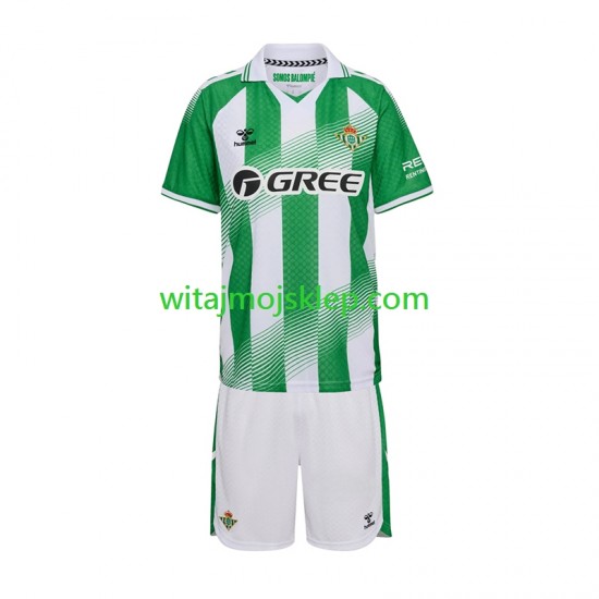 Koszulka Real Betis Dziecięca Stroje Domowe 2026-2027 Krótkie Rękawy
