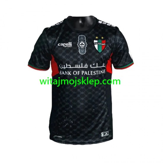 Koszulka Club Deportivo Palestino Męska Stroje Wyjazdowe 2024-2025 Krótkie Rękawy