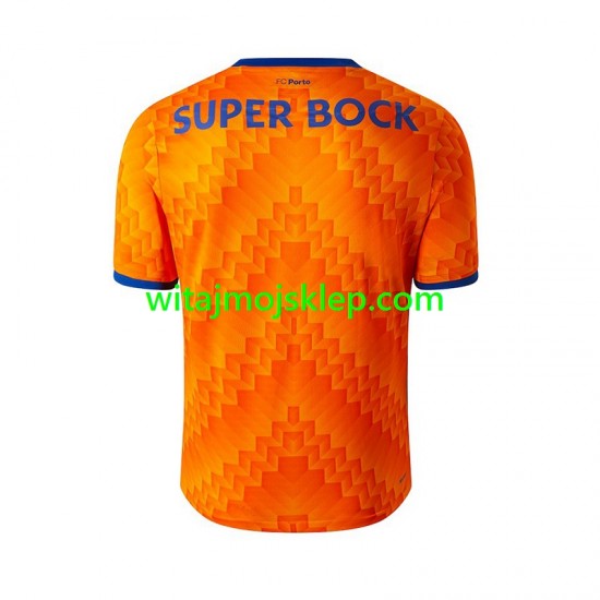 Koszulka FC Porto Męska Stroje Wyjazdowe 2024-2025 Krótkie Rękawy