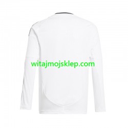 Koszulka Real Madryt Męska Stroje Domowe 2024-2025 Długie Rękawy