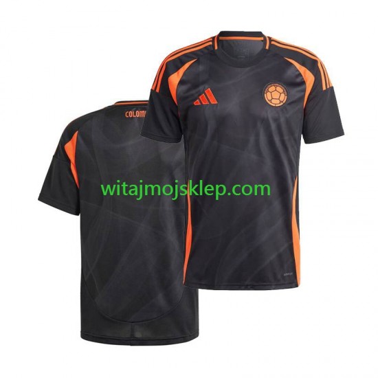 Koszulka Copa America 2024 Męska Stroje Wyjazdowe Krótkie Rękawy Reprezentacja Kolumbii