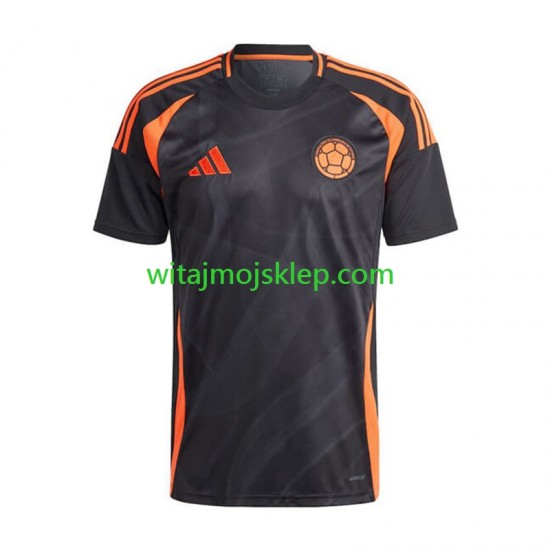 Koszulka Copa America 2024 Męska Stroje Wyjazdowe Krótkie Rękawy Reprezentacja Kolumbii