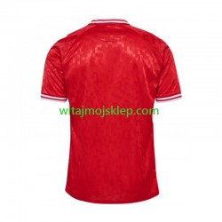 Koszulka Reprezentacja Danii Męska Stroje Domowe Euro 2024 Krótkie Rękawy