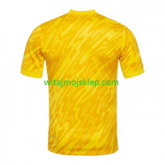 Koszulka Reprezentacja Portugalii Bramkarskie Męska Stroje Domowe Euro 2024 Krótkie Rękawy