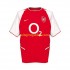 Koszulka Arsenal Retro Męska Stroje Domowe 2002 Krótkie Rękawy