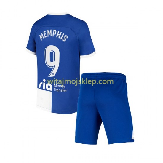 Koszulka Atlético Madryt Memphis 9 120 Anniversary Dziecięca Stroje Domowe 2022-2023 Krótkie Rękawy