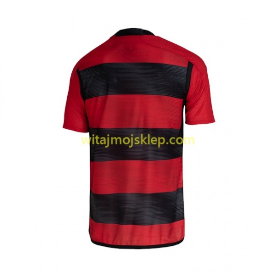 Koszulka CR Flamengo Męska Stroje Domowe 2023-2024 Krótkie Rękawy