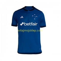 Koszulka Cruzeiro Męska Stroje Domowe 2023 Krótkie Rękawy Koszulka Cruzeiro Męska Stroje Domowe 2023 Krótkie Rękawy