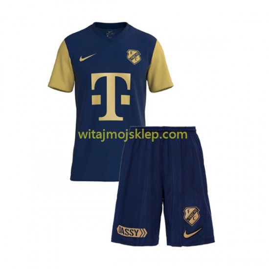 Koszulka FC Utrecht Dziecięca Trzeci Strój 2022-2023 Krótkie Rękawy