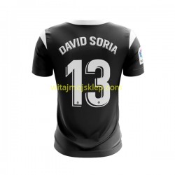 Koszulka Getafe CF David Soria 13 Męska Stroje Wyjazdowe 2022-2023 Krótkie Rękawy