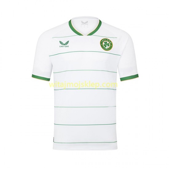 Koszulka Reprezentacja Irlandii Męska Stroje Wyjazdowe 2023 Krótkie Rękawy