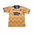 Koszulka Leeds United Retro Męska Stroje Wyjazdowe 1991-1992 Krótkie Rękawy