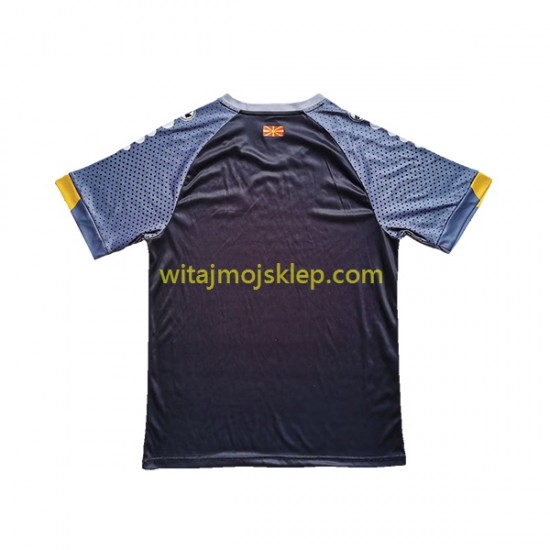 Koszulka Macedonia Północna Męska Trzeci Strój 2023 Krótkie Rękawy