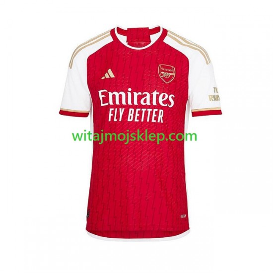 Koszulka Arsenal Męska Stroje Domowe 2023-2024 Krótkie Rękawy