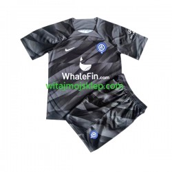 Koszulka Atlético Madryt Bramkarskie Dziecięca Stroje Domowe 2023-2024 Krótkie Rękawy