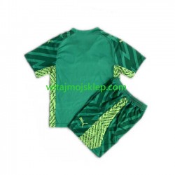 Koszulka Manchester City Bramkarskie Dziecięca Stroje Domowe 2023-2024 Krótkie Rękawy