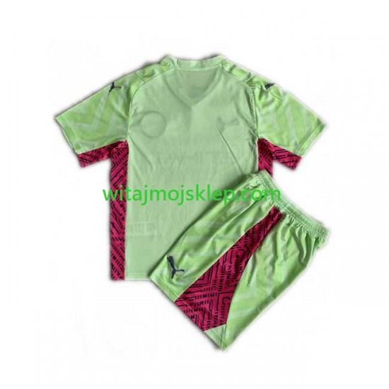 Koszulka Manchester City Bramkarskie Dziecięca Trzeci Strój 2023-2024 Krótkie Rękawy