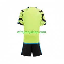 Koszulka Arsenal Dziecięca Stroje Wyjazdowe 2023-2024 Krótkie Rękawy