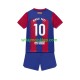 Koszulka FC Barcelona Ansu Fati 10 Dziecięca Stroje Domowe 2023-2024 Krótkie Rękawy