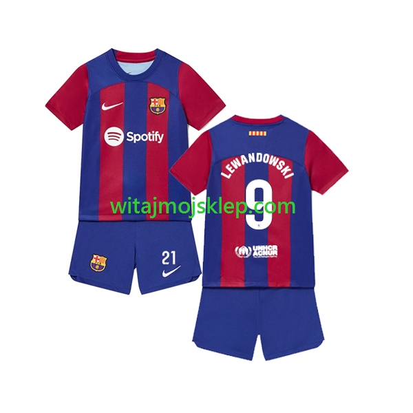 Camiseta Futbol de Local Barcelona 2022/23 LEWANDOWSKI #9