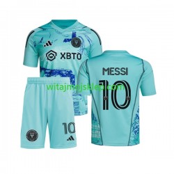 Koszulka Inter Miami Lionel Messi 10 Special Dziecięca Stroje Domowe 2023-2024 Krótkie Rękawy