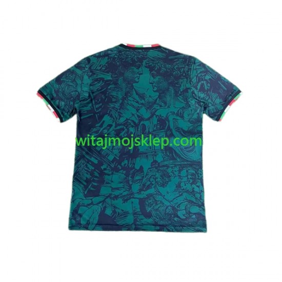 Koszulka Reprezentacja Włoch Renaissance Męska Stroje Domowe 2023-2024 Krótkie Rękawy