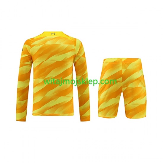 Koszulka Liverpool Bramkarskie Dziecięca Trzeci Strój 2023-2024 Długie Rękawy