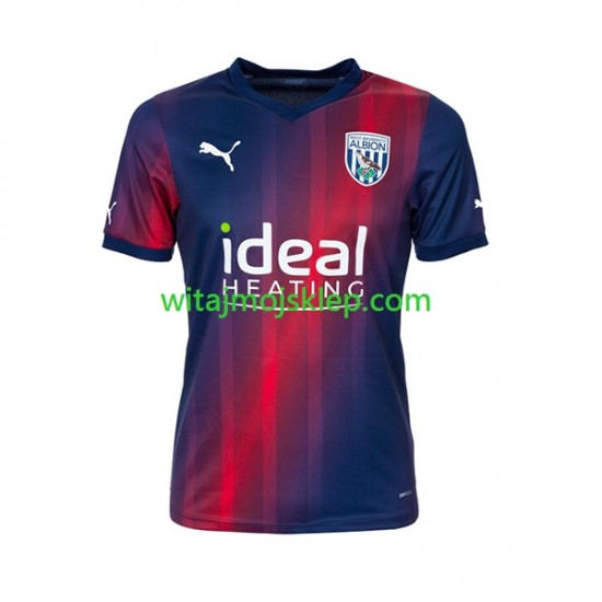 Koszulka West Bromwich Albion Męska Trzeci Strój 2023-2024 Krótkie Rękawy