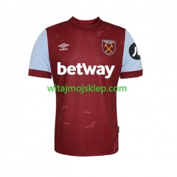 Koszulka West Ham United Męska Stroje Domowe 2023-2024 Krótkie Rękawy