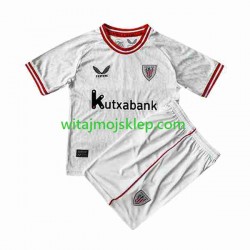 Koszulka Athletic Bilbao Dziecięca Stroje Wyjazdowe 2023-2024 Krótkie Rękawy