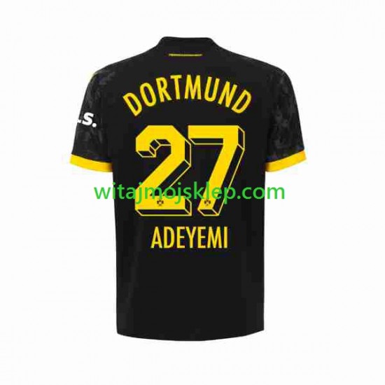 Koszulka Borussia Dortmund Karim Adeyemi 27 Męska Stroje Wyjazdowe 2023-2024 Krótkie Rękawy