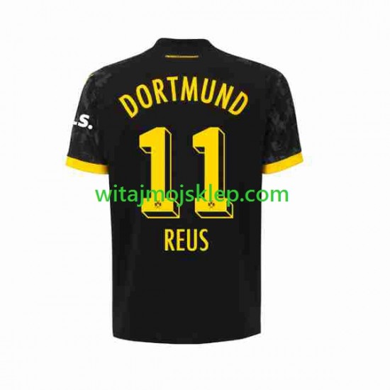 Koszulka Borussia Dortmund Marco Reus 11 Męska Stroje Wyjazdowe 2023-2024 Krótkie Rękawy