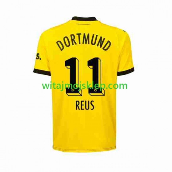 Koszulka Borussia Dortmund Marco Reus 11 Męska Stroje Domowe 2023-2024 Krótkie Rękawy