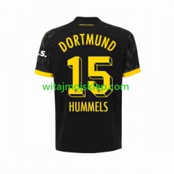Koszulka Borussia Dortmund Mats Hummels 15 Męska Stroje Wyjazdowe 2023-2024 Krótkie Rękawy