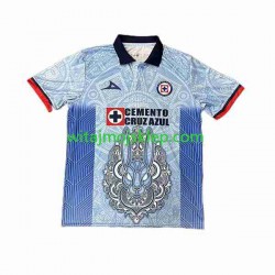 Koszulka Cruz Azul Day of the Dead Męska Stroje Wyjazdowe 2023-2024 Krótkie Rękawy