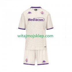 Koszulka Fiorentina Dziecięca Stroje Wyjazdowe 2025-2026 Krótkie Rękawy