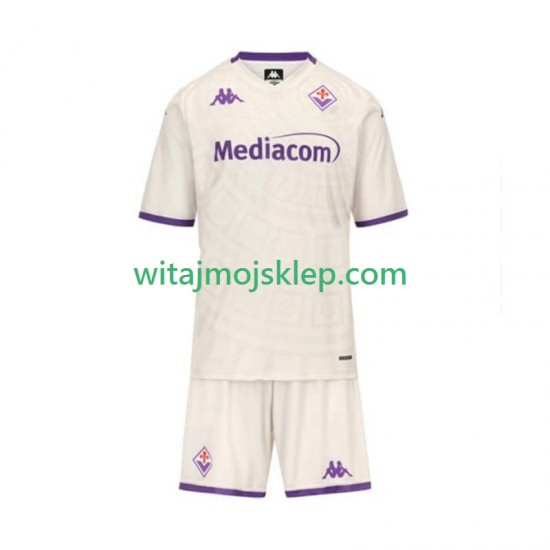 Koszulka Fiorentina Dziecięca Stroje Wyjazdowe 2025-2026 Krótkie Rękawy